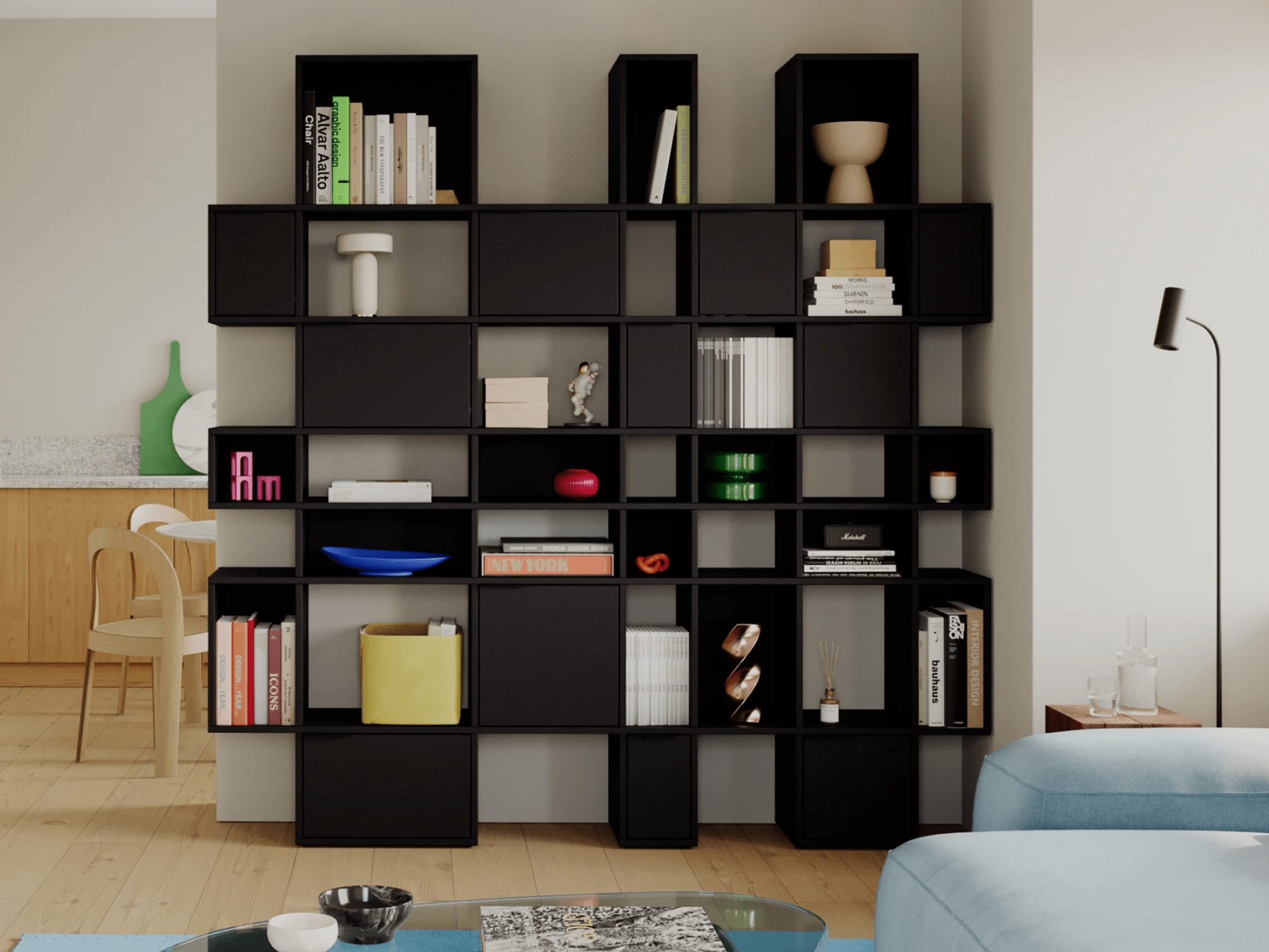 Wall Storage in Black 1