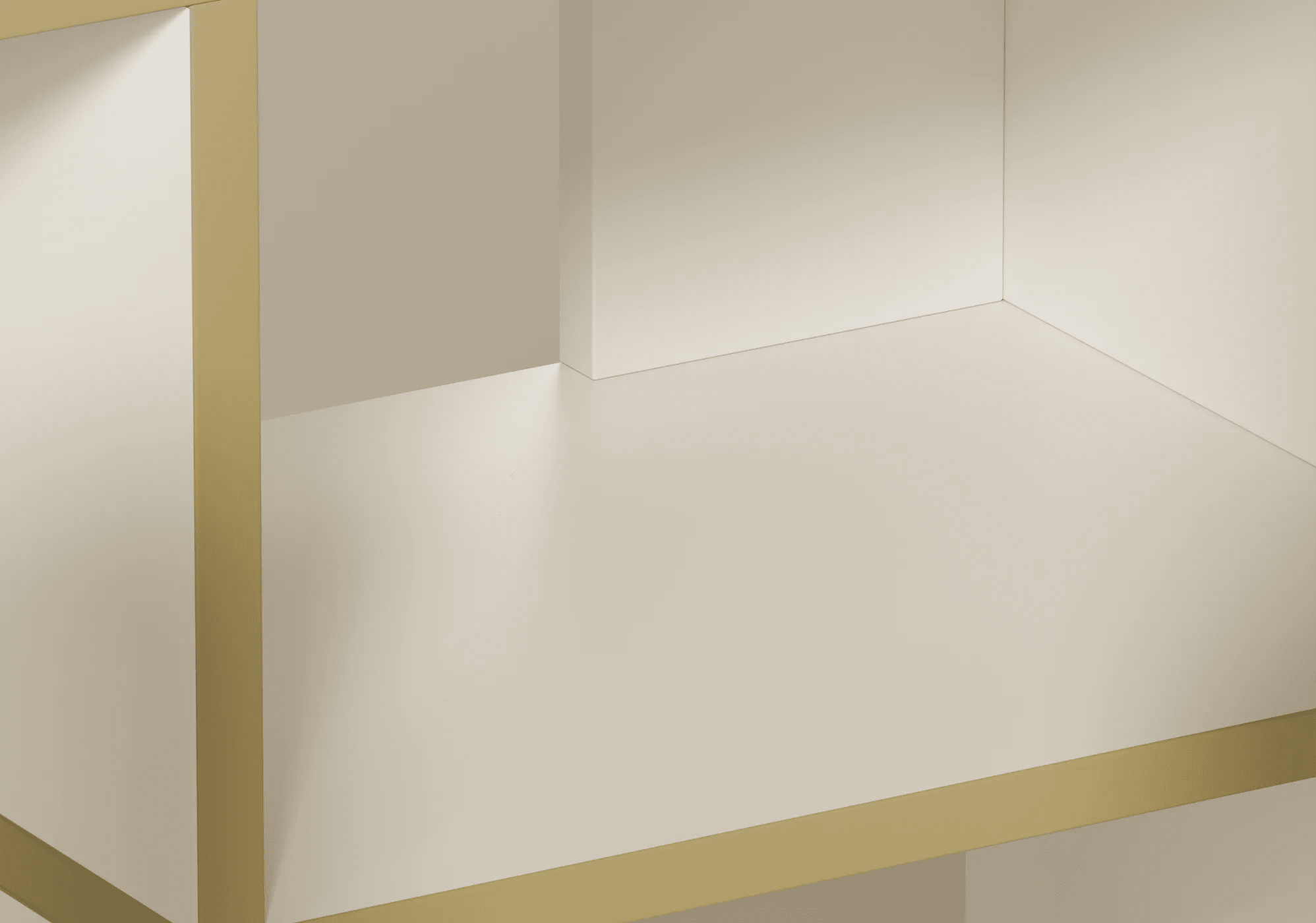 Wall Storage in Sand and Yellow with Extra Upper and Lower Storage 6