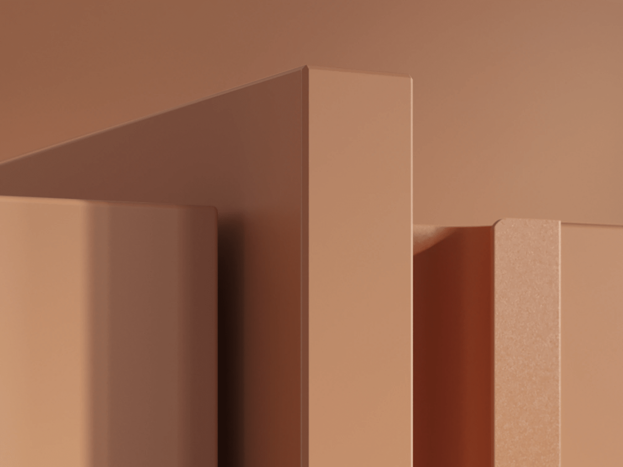 Wardrobe in Brown with Rail 8