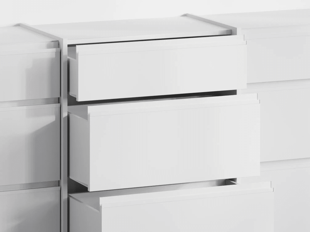 Chest of Drawers White