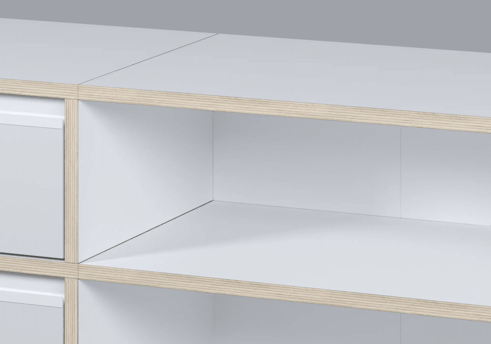 Dressoir Witte Multiplex 