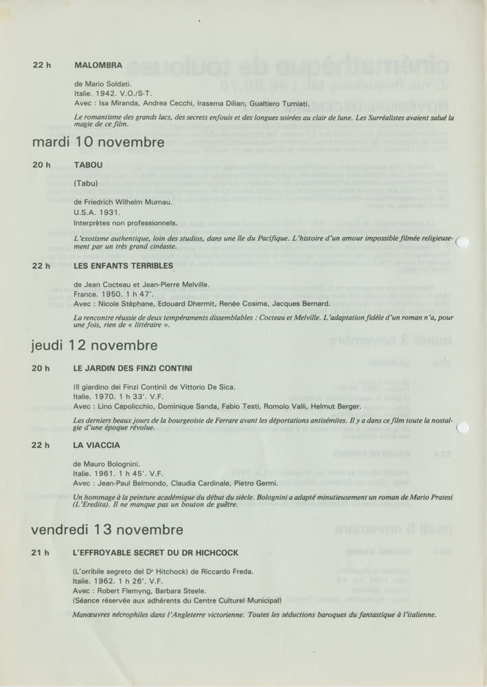 La Cinematheque De Toulouse