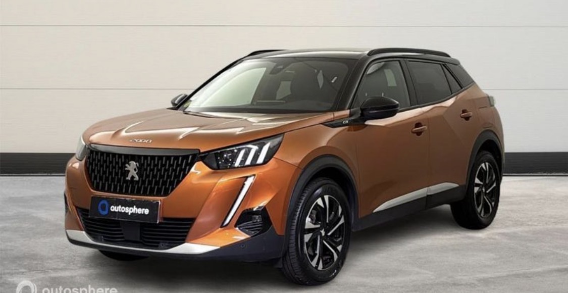 Peugeot 2008 GT-Line 2020 orange