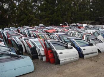 Lot de portières toutes marques — casse auto