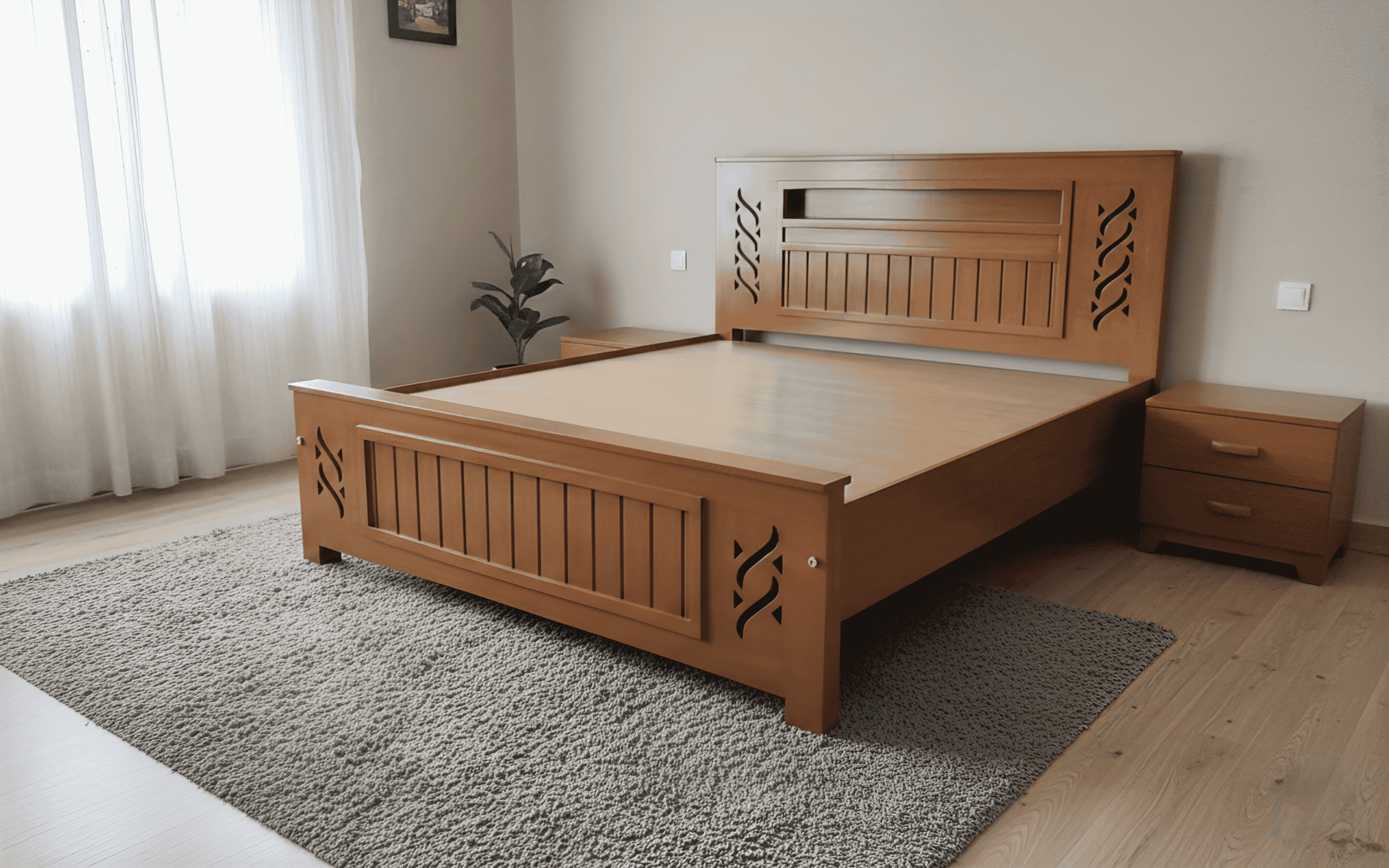 Wooden Cot