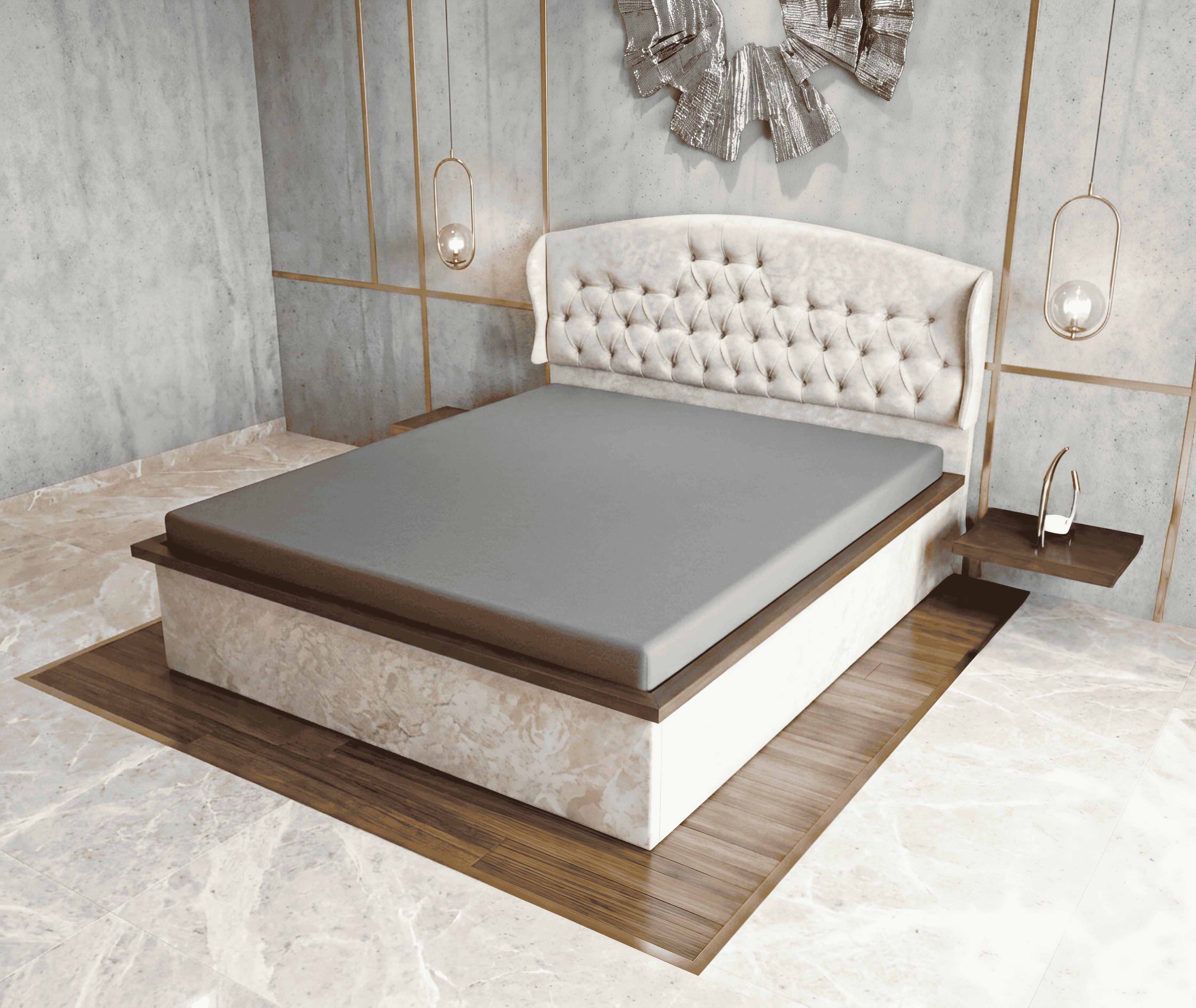 Modern Box Bed