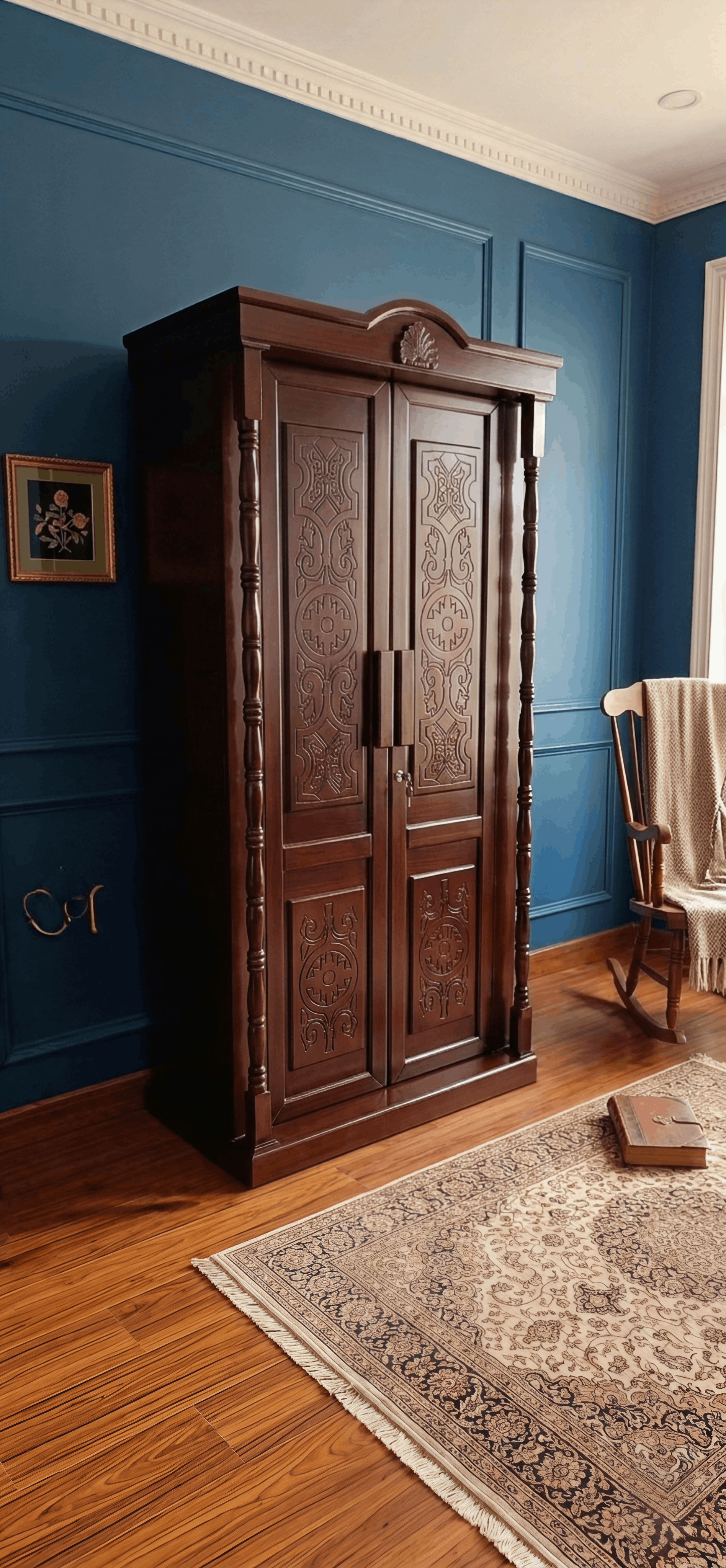 Royal Carved Armoire
