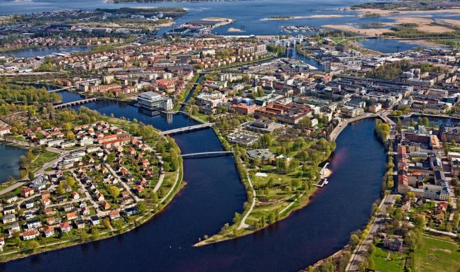 billede til Karlstad - få natur midt i byen