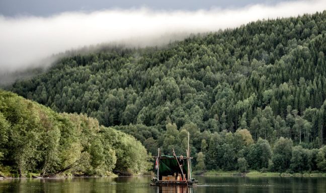 billede til Sejl gennem Värmland på tømmerflåde