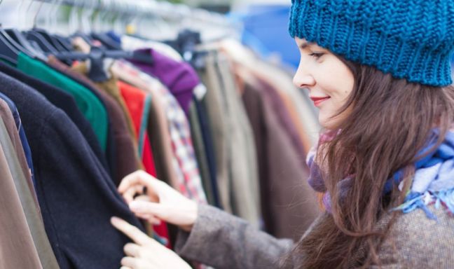 billede til Bæredygtig modetrend: Tøj til låns og byttemarkeder
