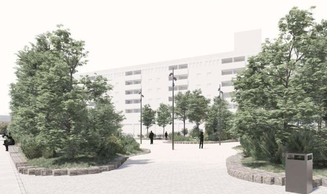 billede til Tiltrængt make-over af Basargrunden på vej