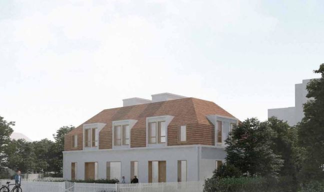 billede til Ny villa på Frederiksberg fortolker historisk arkitektur