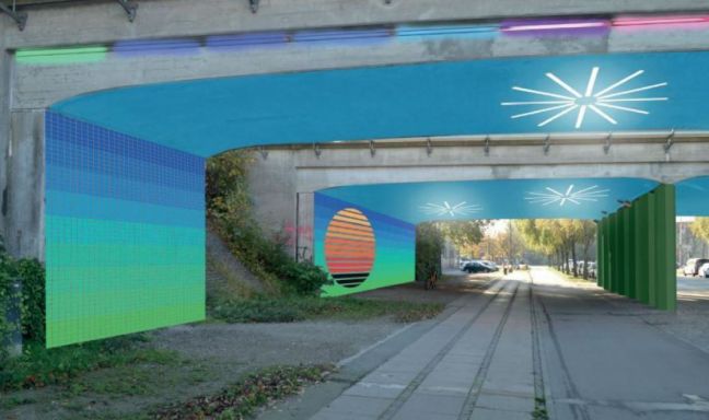 billede til Mørke viadukter skal gøres mindre utrygge med ny kunst