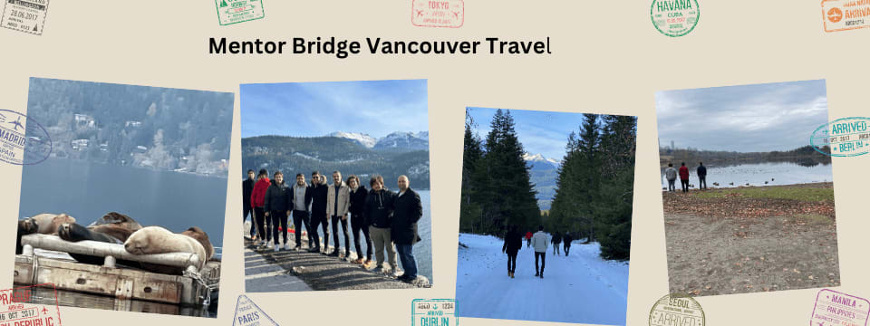 Students visiting Stanley Park in Vancouver