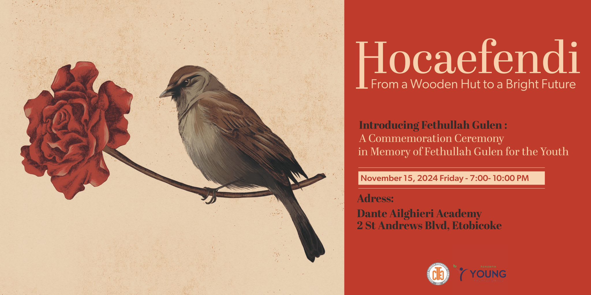 Attendees gathering at the Hocaefendi Legacy event