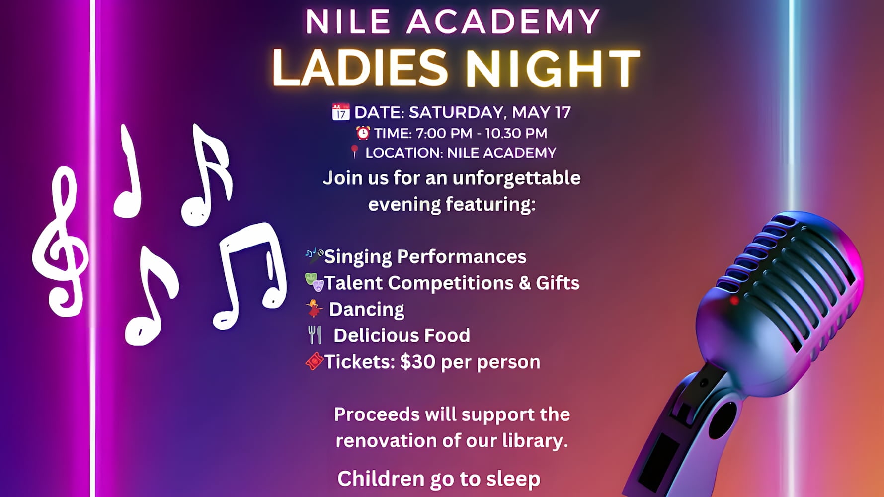 Ladies Night poster