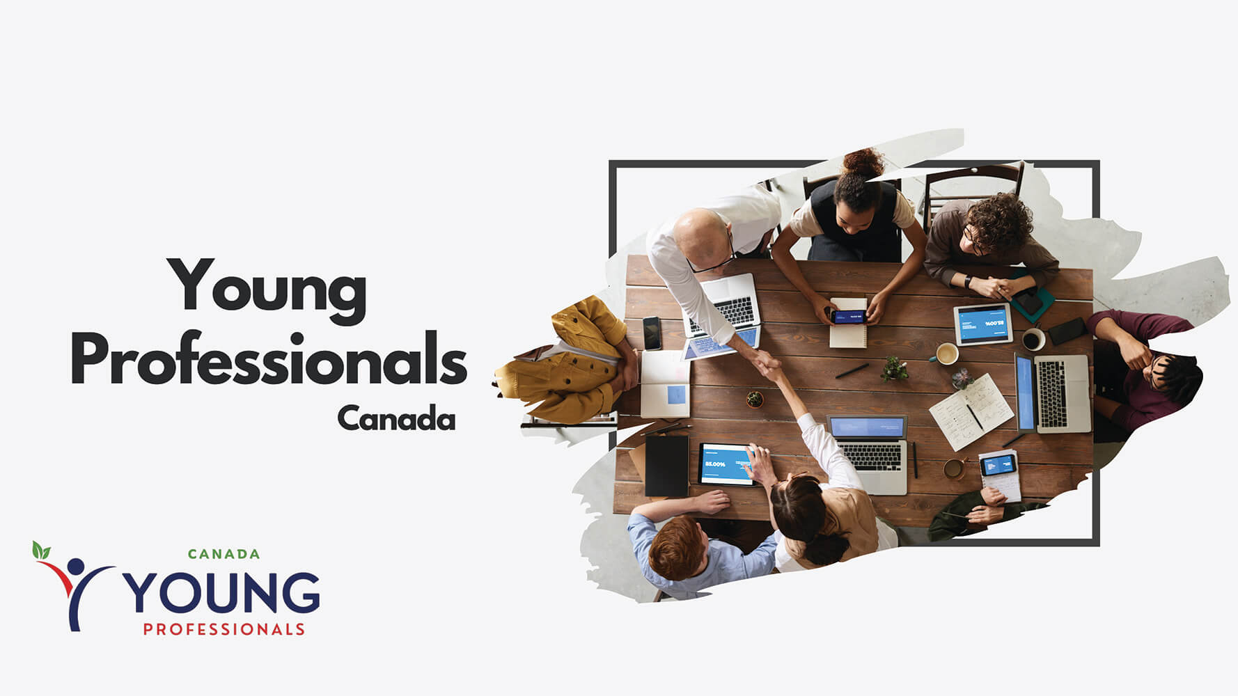 Young professionals banner