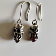 Bloody earrings