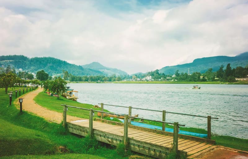 Gregory Lake in Nuwara Eliya