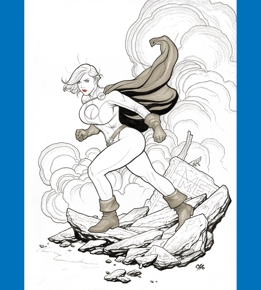 Image for Auctions Launches: Raising thousands with Big Wow Art and Frank Cho to help Maui Fire Victims!