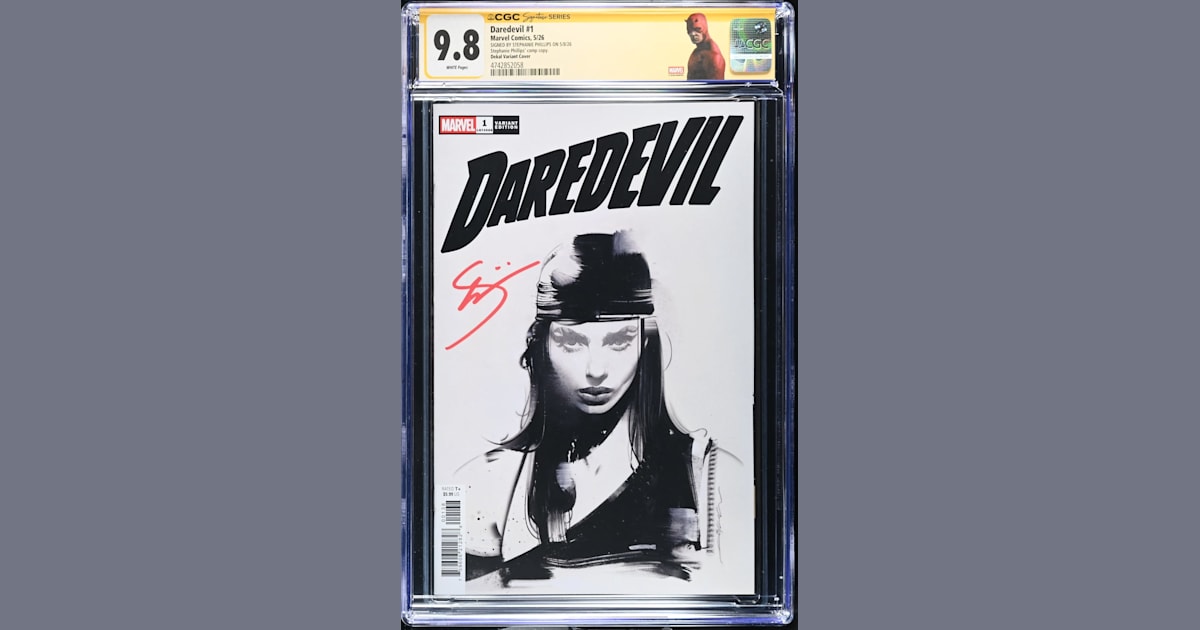 Daredevil #1 CGC, signed by Stephanie Phillips | Raremarq