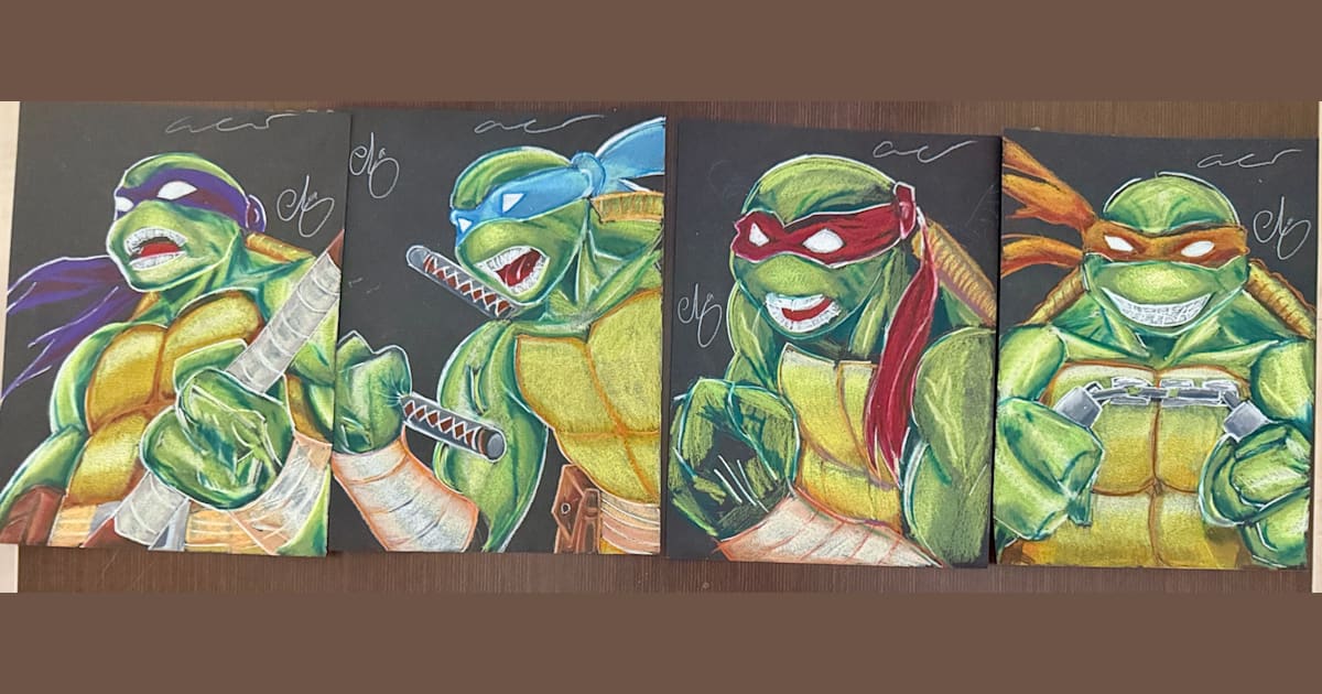 Teenage Mutant Ninja Turtles Original Art for Sale | Raremarq