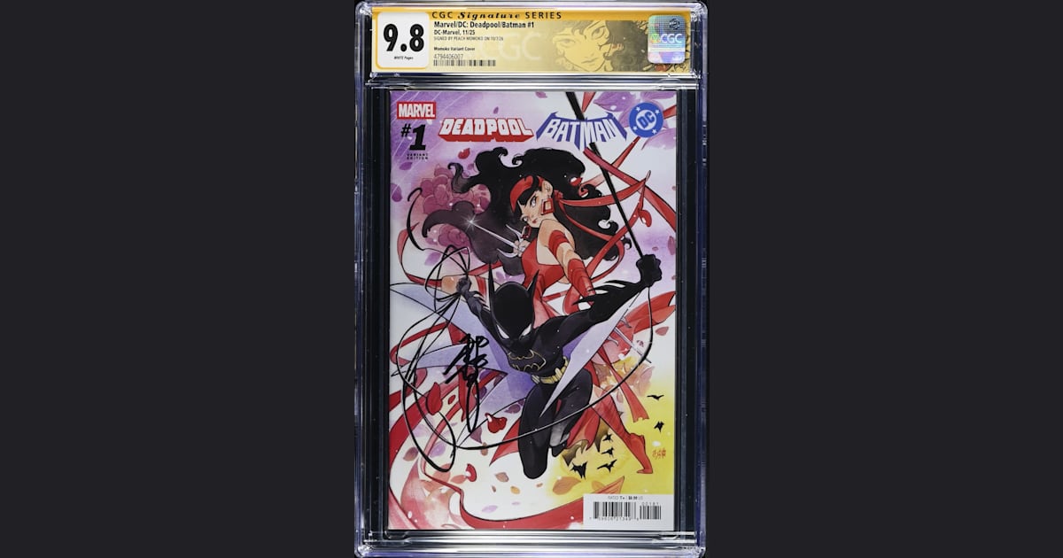 Marvel/DC: Deadpool/Batman #1 CGC 9.8 SS | Graded Comics | Raremarq