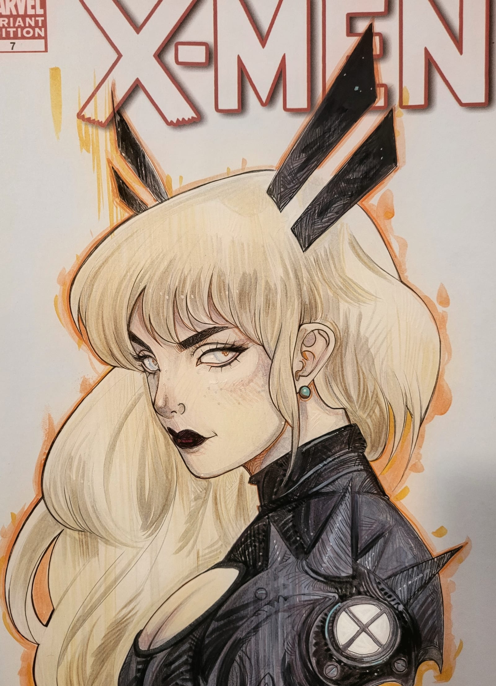 Magik X-Men by Renato Oak | Sold Sketch Covers | Raremarq