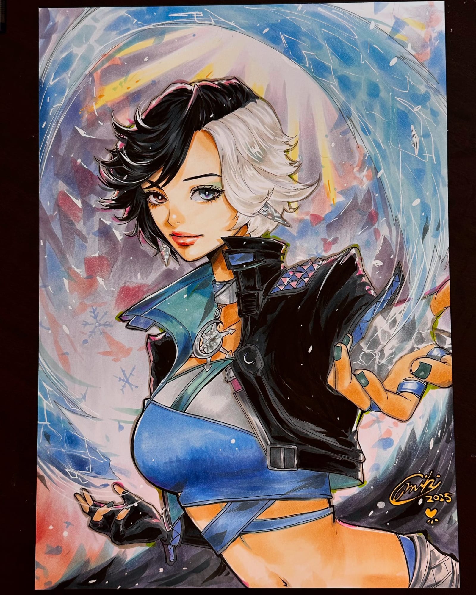 Luna Snow Marvel Rivals | Original Comic Art | Raremarq