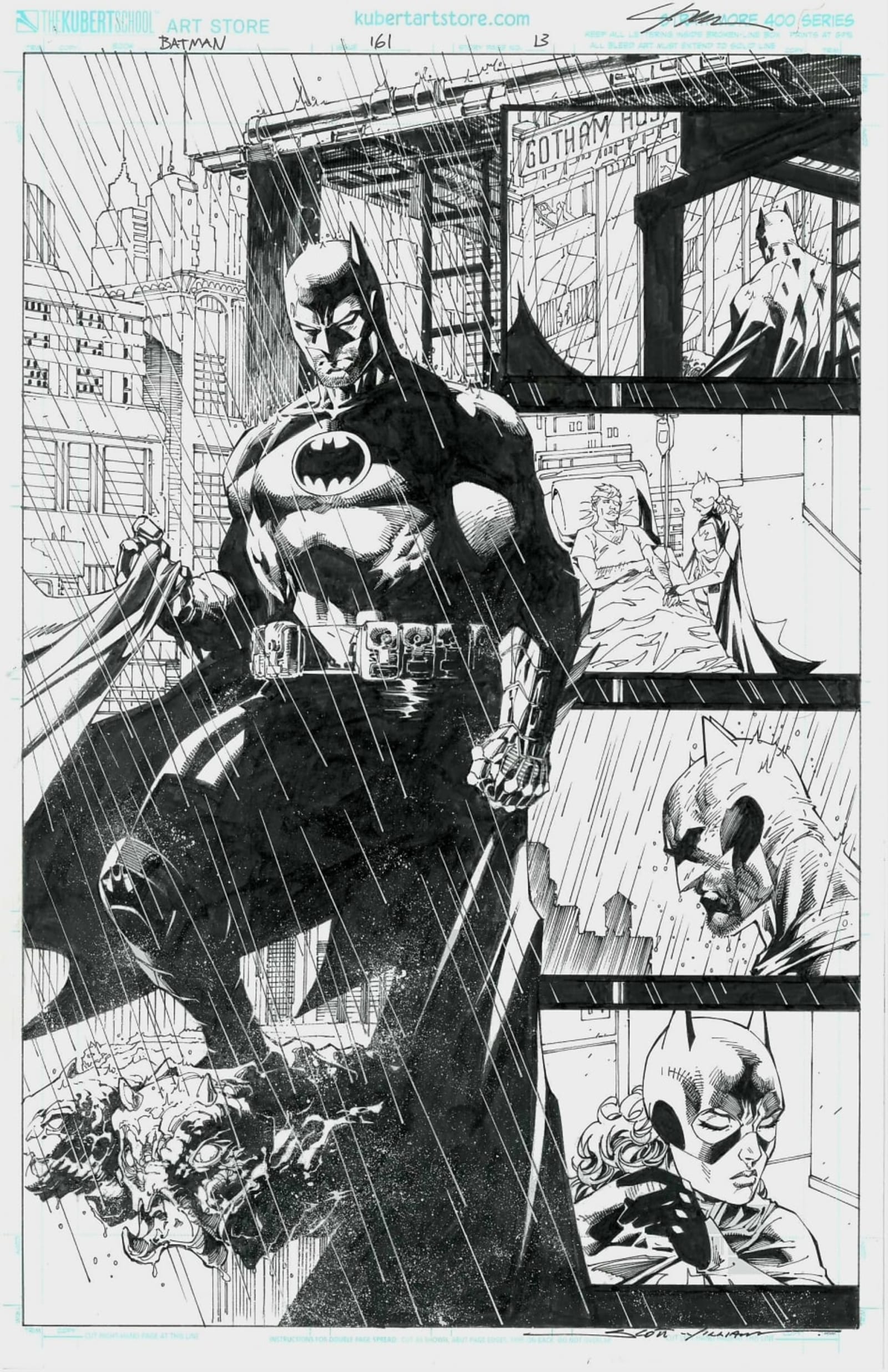 Batman #161 Original Art Interior Page 13 Original Comic | Raremarq