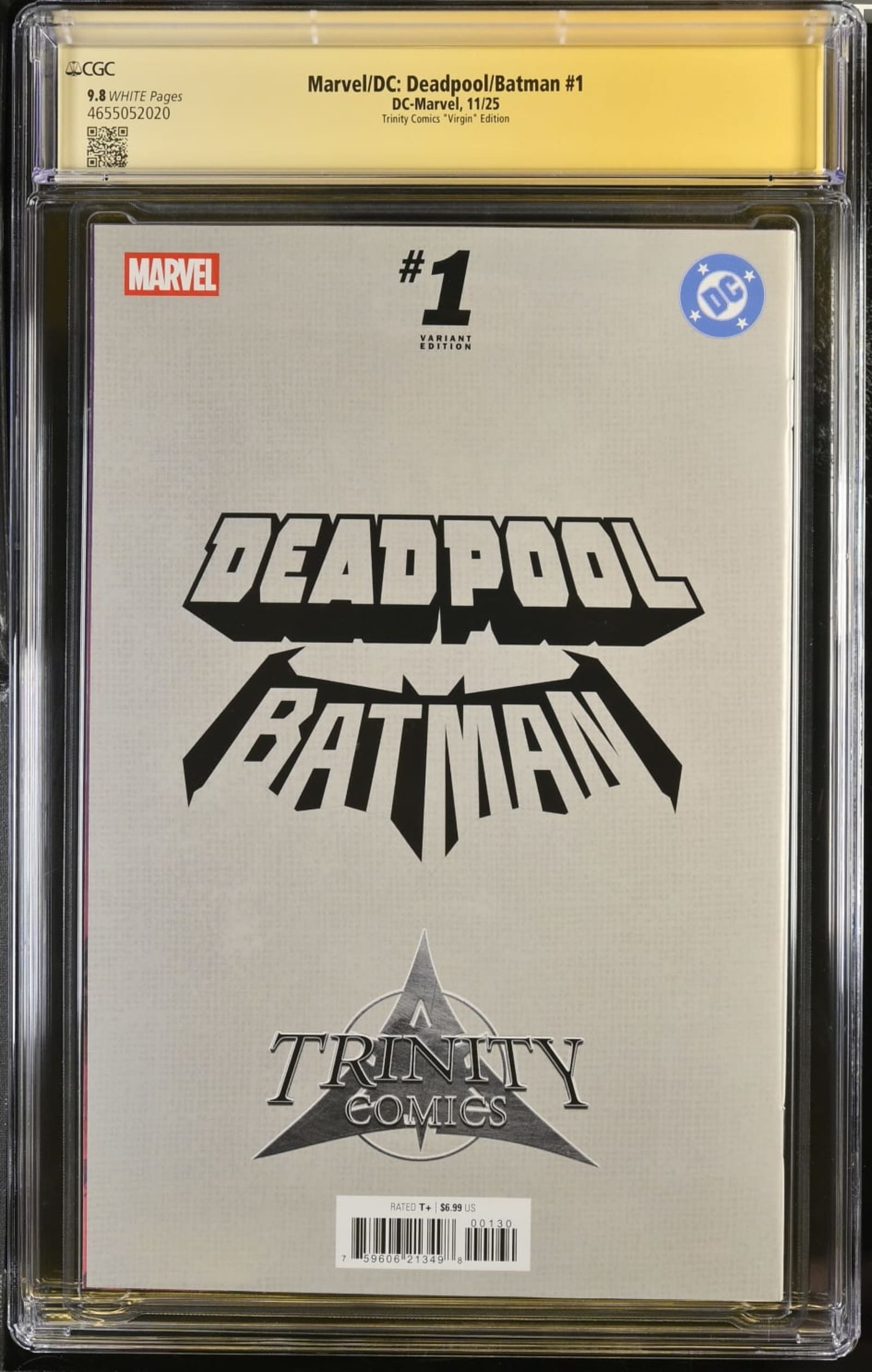 Marvel/DC: Deadpool/Batman #1 CGC 9.8 SS | Graded Comics | Raremarq