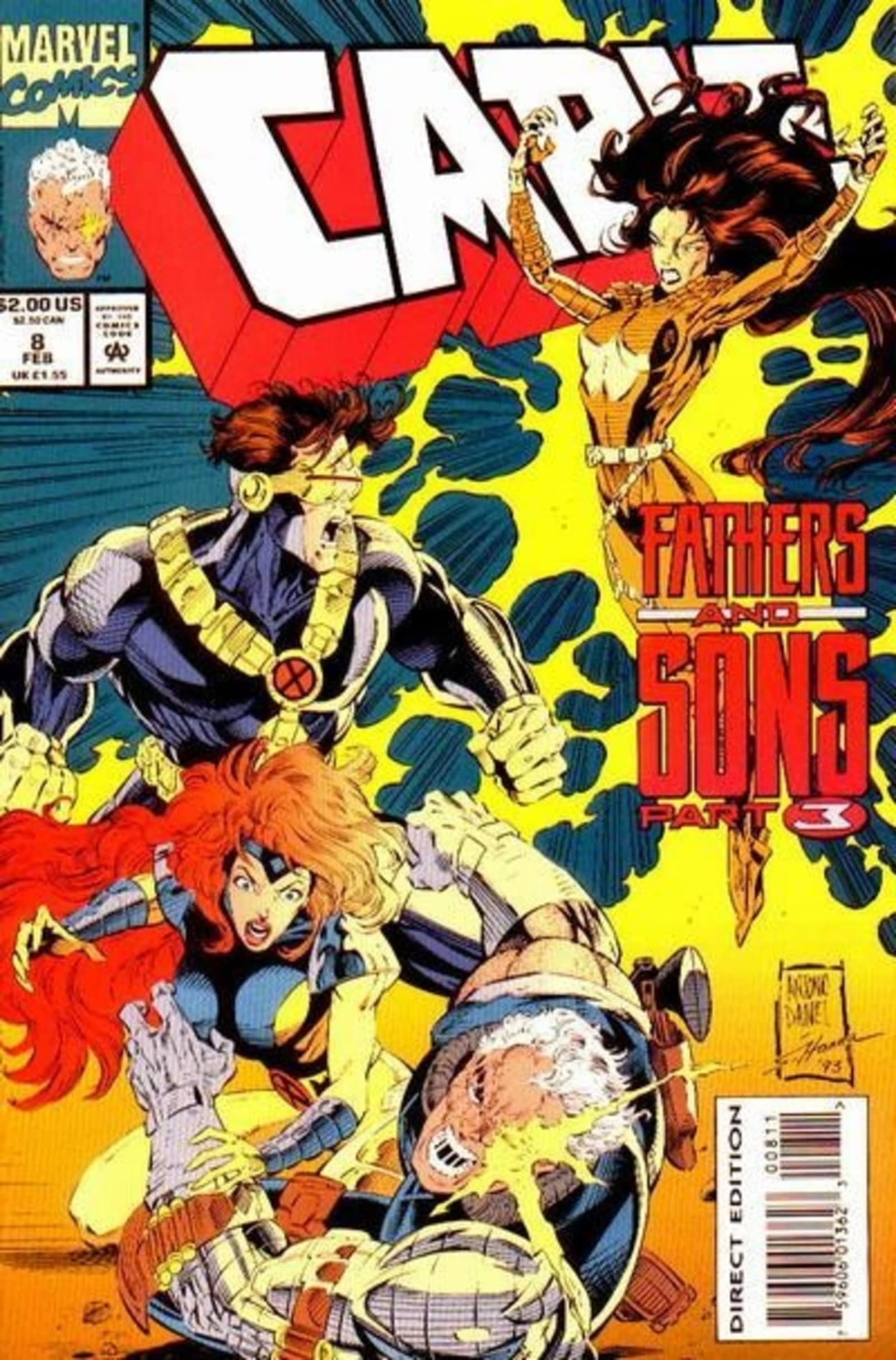 Cable #8 (1994) NM- 9.2 | Original Comic Art | Raremarq