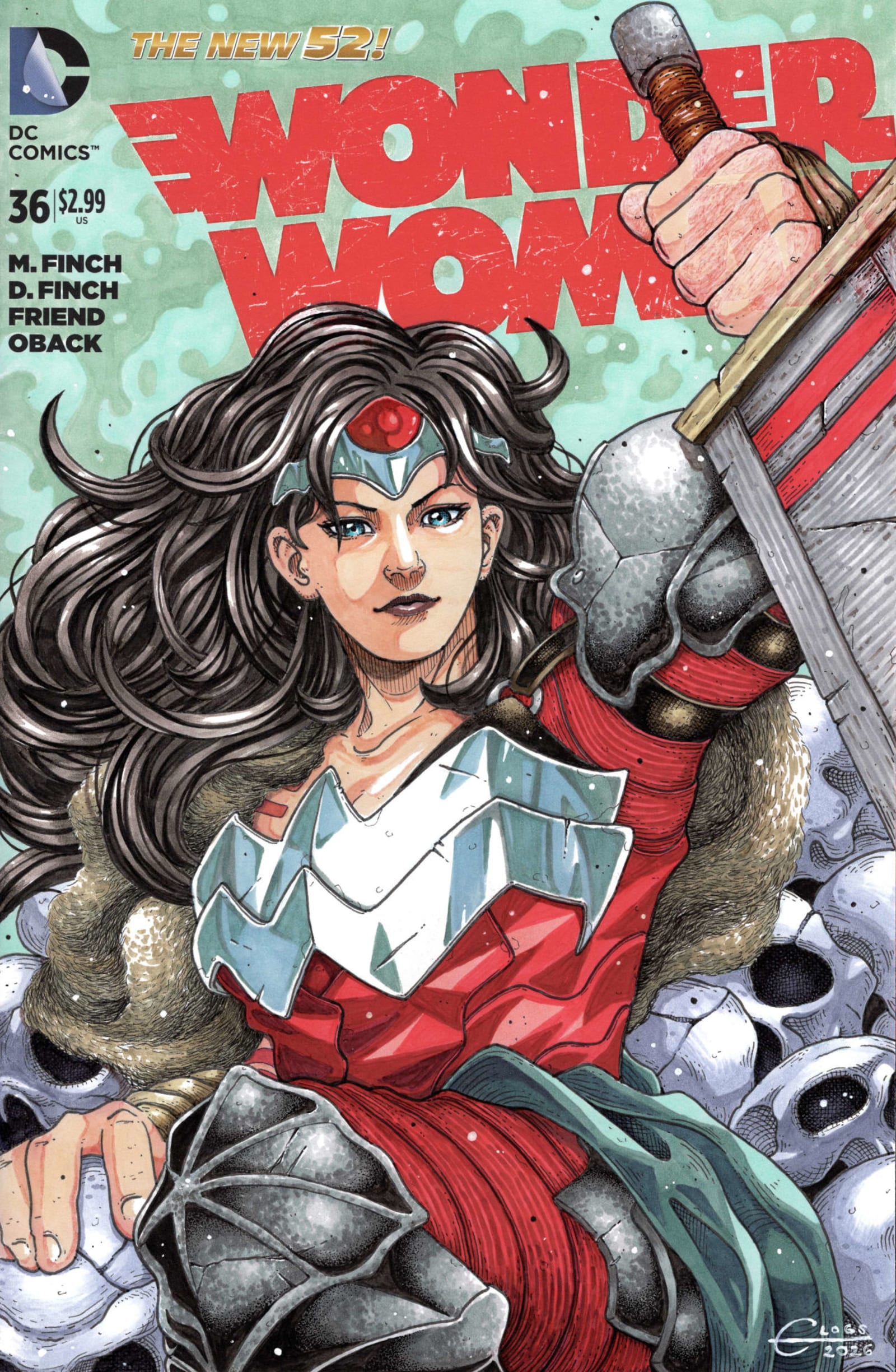 Wonder Woman Original Art for Sale | Raremarq