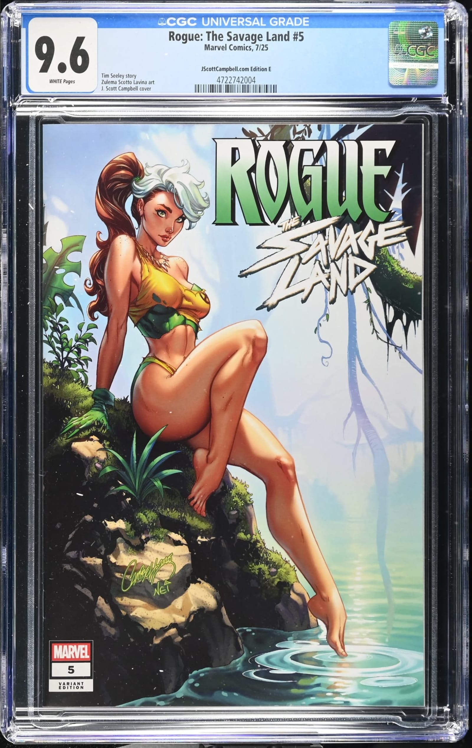 Rogue: The Savage Land #5 CGC 9.6 | Graded Comics | Raremarq