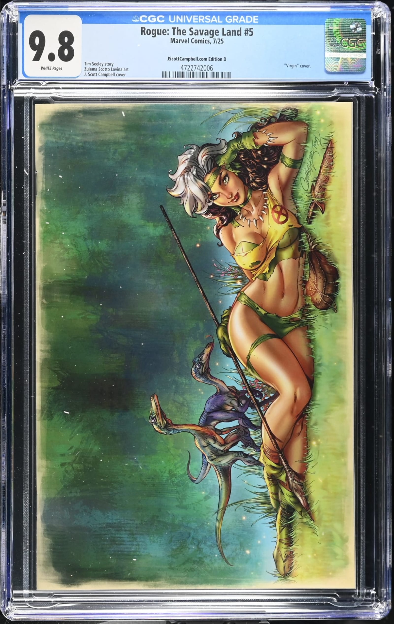 Rogue: The Savage Land #5 CGC 9.8 | Graded Comics | Raremarq