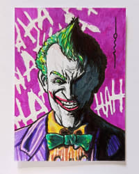 Joker Original Art Sketch Card Sketch Cards Auction by | Raremarq