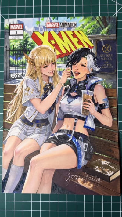 Magik & Luna Snow Sketch cover