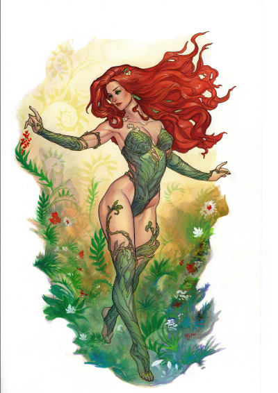 Poison Ivy Comic Art | Raremarq