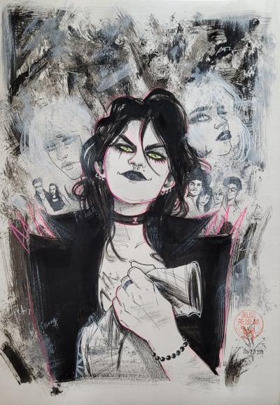 Francesca Fantini - STAKE #8 _ published piece of original art