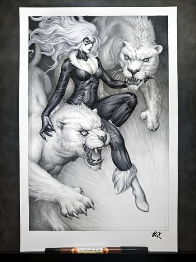 kunkka :: Kendrick Lim - Amazing Spiderman #45 (2024) - Published Original Art