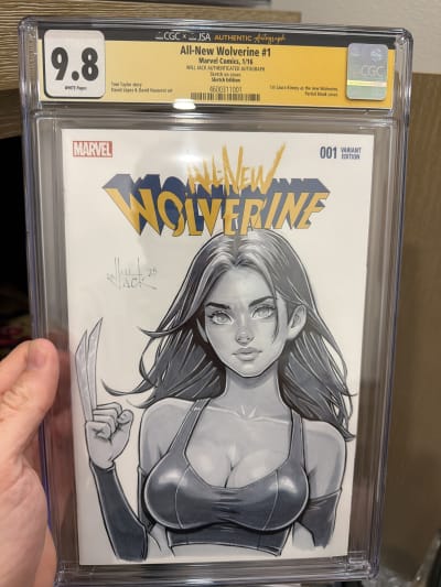 Will Jack X-23 Sketch | Raremarq