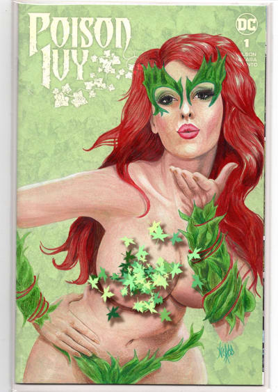 UNYX スケッチカード 1 OF 1 ポイズン・アイビー Pieces Tagged With #PoisonIvy | Raremarq