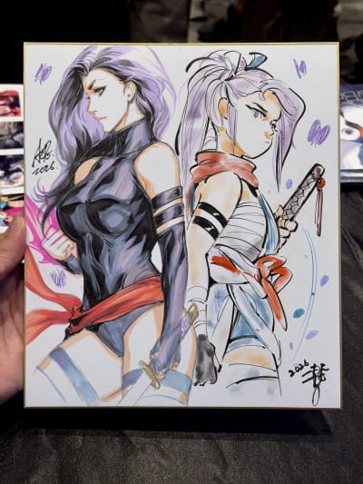 Stanley Artgerm Lau - Artgerm x Peach Momoko Charity Art