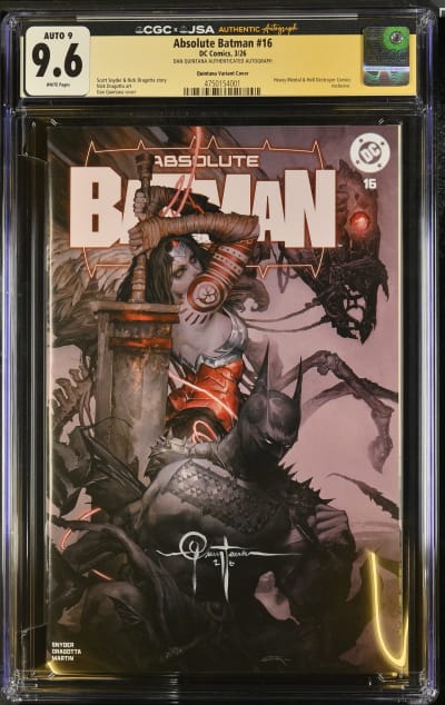 Absolute Batman #15 CGC 9.8 Signature Series | Graded | Raremarq