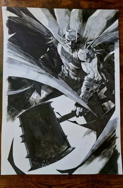 Deathstar_Soy - Batman Original Art
