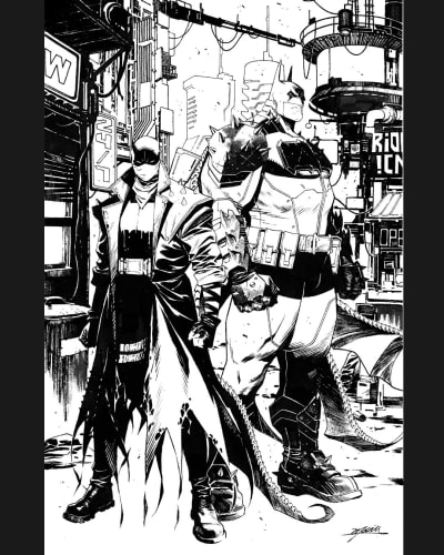 Jorge Molina - Absolute Batman #24 Retail Variant Cover Original Art by Jorge Molina