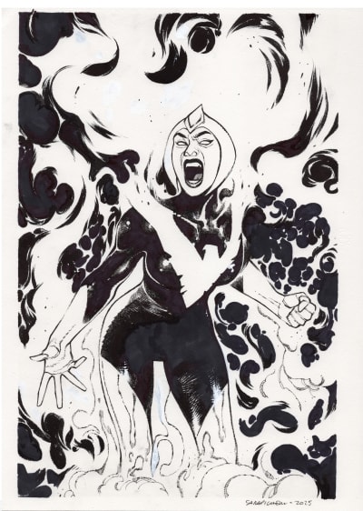 Sara Pichelli Original Variant Cover for PHOENIX #9 | Raremarq