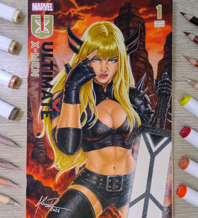 Aledraw - Magik - X-Men by Aledraw