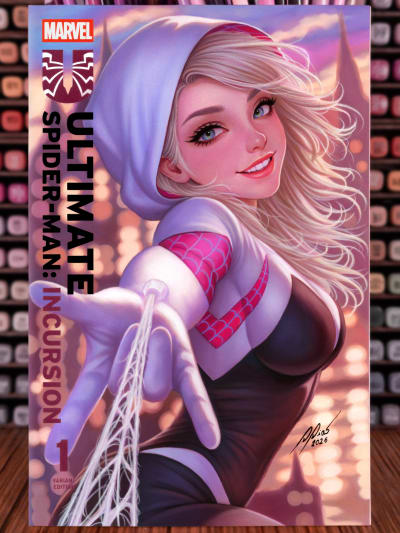 David Dias - Spider Gwen - Original Sketch Cover Art