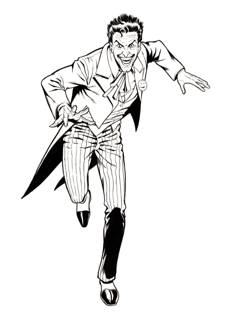 Joker Original Art Listed by MLSanapo (@MLSanapo) | Raremarq